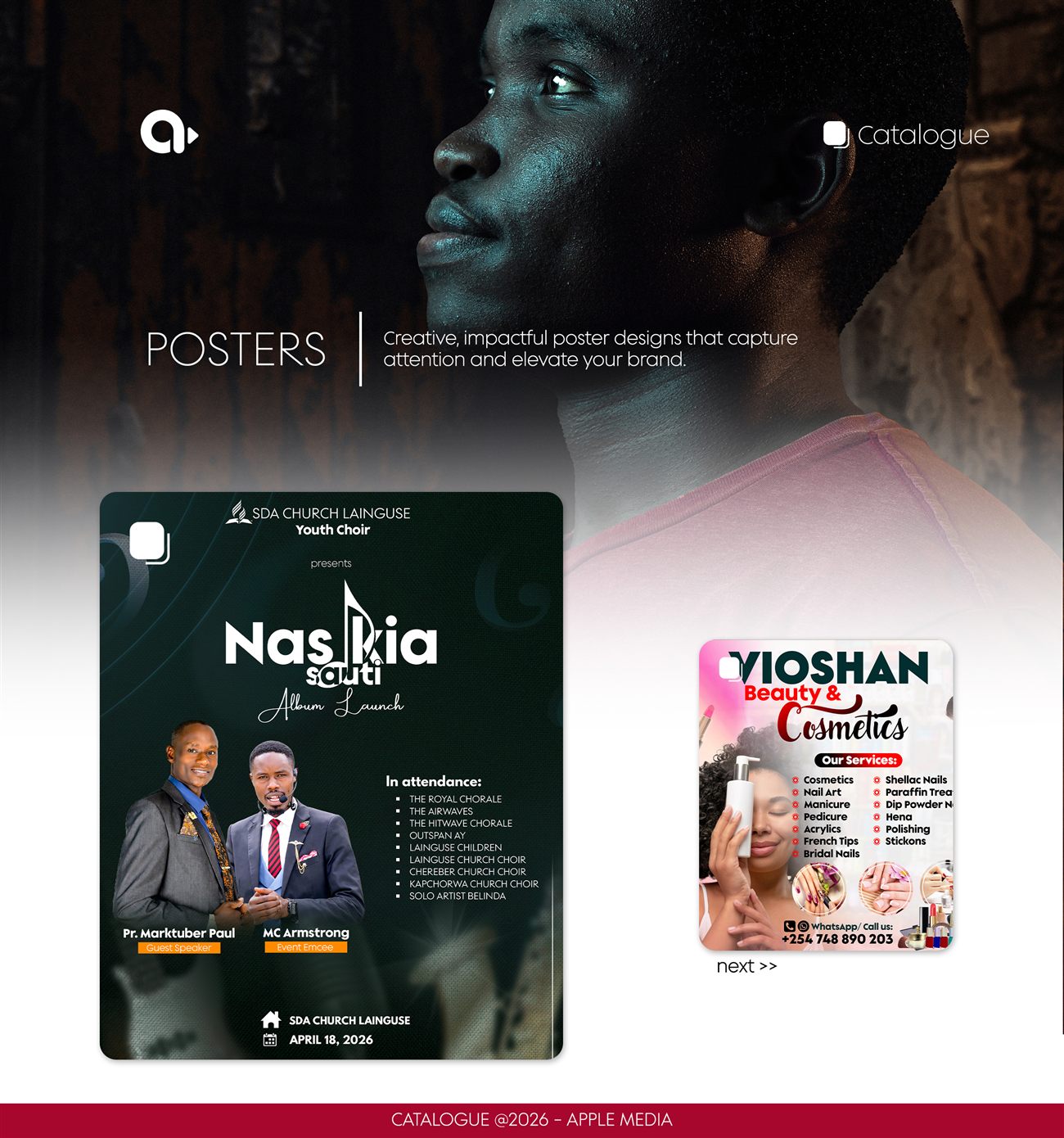 Poster design by Apple Media Kenya